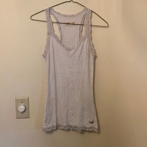 Hollister lace tank top
